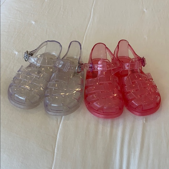 baby jelly shoes size 2